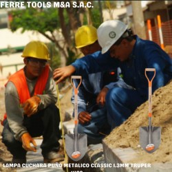 LAMPA CUCHARA PUÑO METALICO...