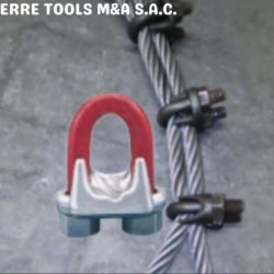GRAPA ACERO FORJADO 3/8"...